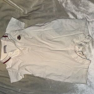 Monclar White Kids Polo romper